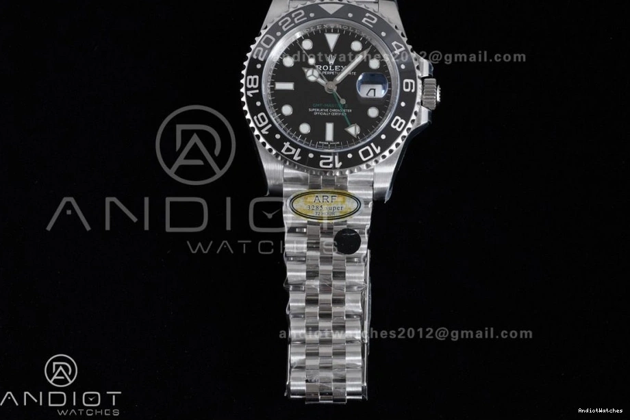GMT LN SH3285 on Edition 116710 904L SS 853 New Master Bracelet ARF II Jubilee Best StreetReady V 1:1 1027